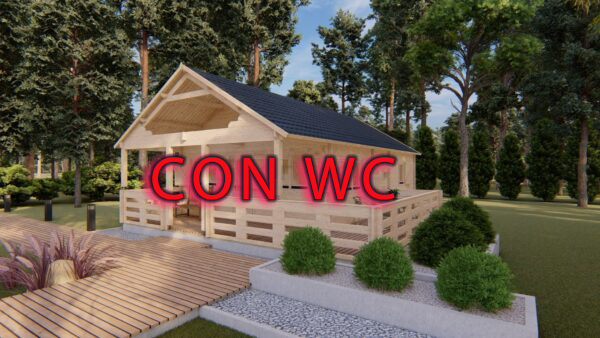 " GUSTAV - B " 6 x 8 m  44mm  ( WC )